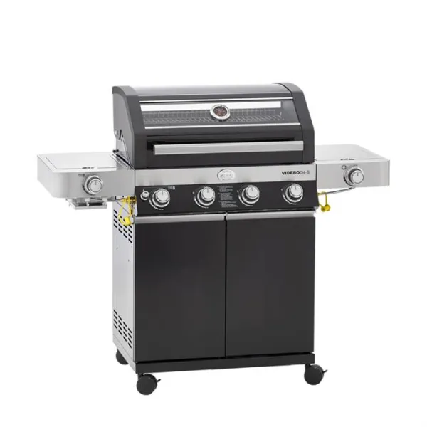 Gasolgrill Rösle BBQ - Videro G4-s - 4 huvudbrännare