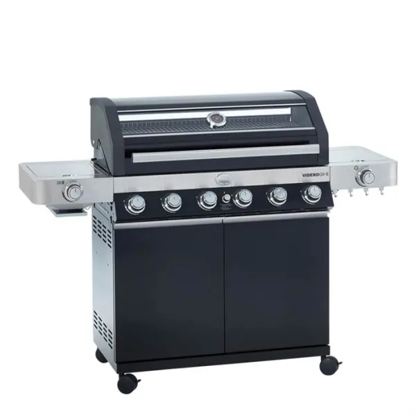 Rösle BBQ gasgrill - Videro G6-s - 6 huvudbrännare