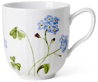 Kähler Hammershøi Summer mugg 33 cl förgätmigej